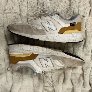 New Balance 997h Men's Beige and Brown Sneakers